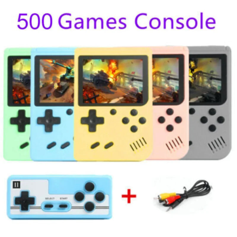 Built-in 500+ Classic arcade retro games Console