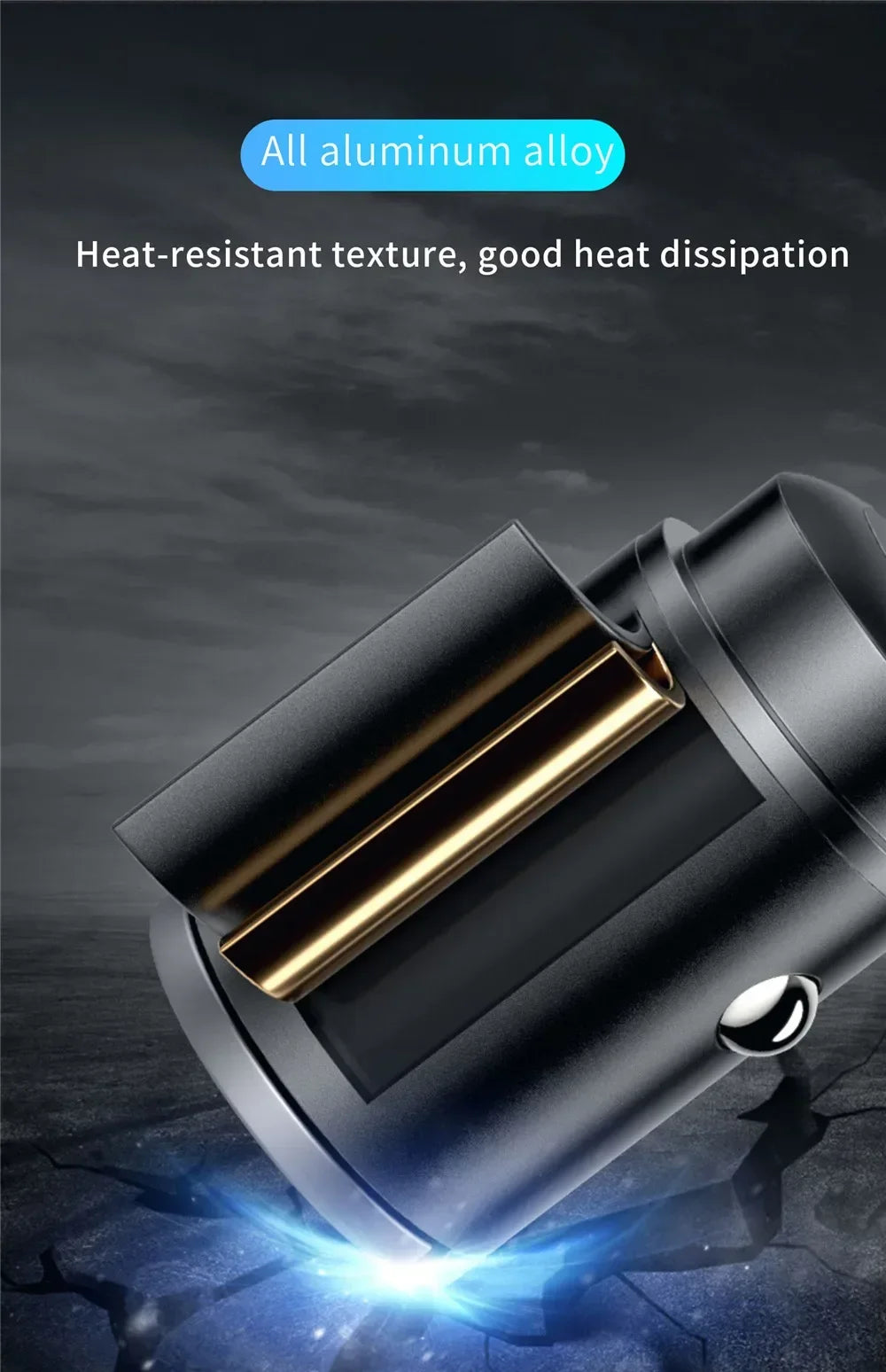 Mini 100W PD QC Pull Ring Fast Charging