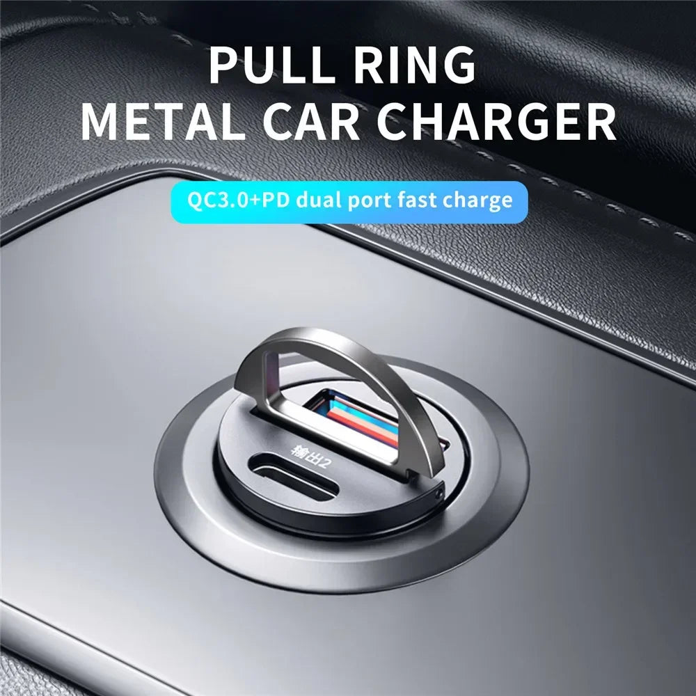 Mini 100W PD QC Pull Ring Fast Charging