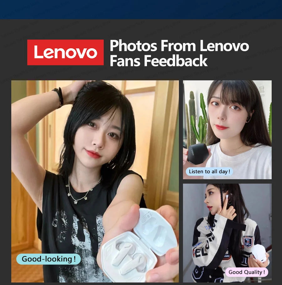 Lenovo GM2 PRO New Bluetooth 5.3 Headset