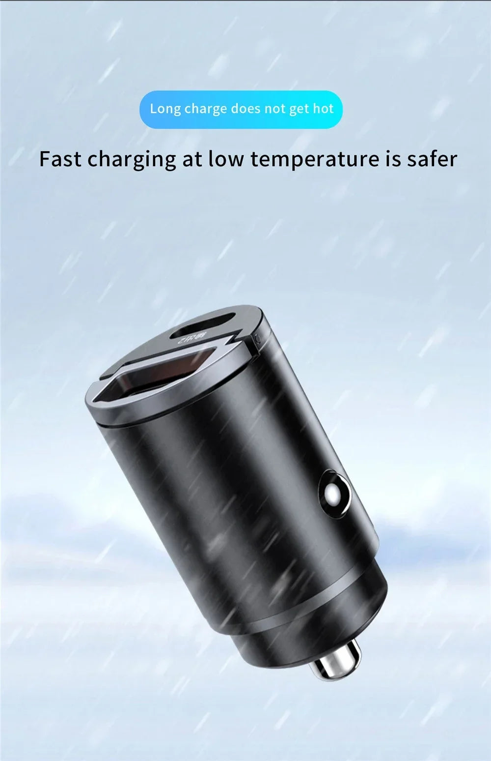 Mini 100W PD QC Pull Ring Fast Charging