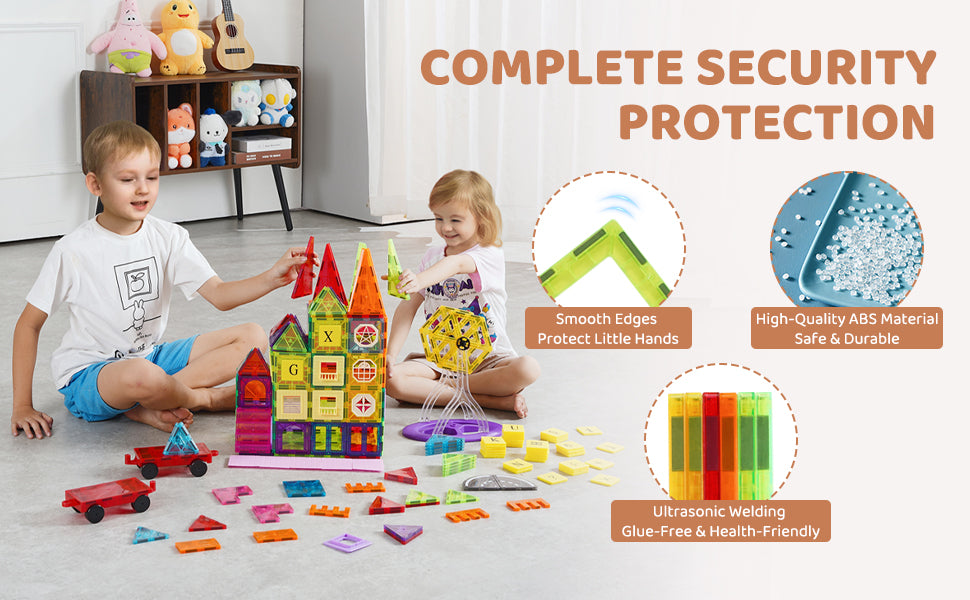 VEVOR 181PCS Magnetic Tiles