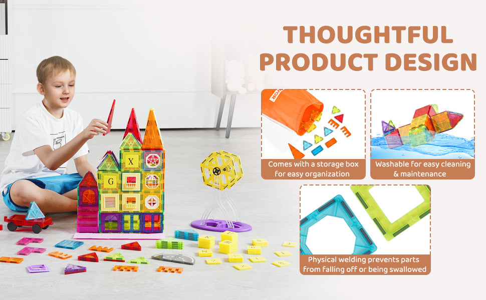 VEVOR 181PCS Magnetic Tiles